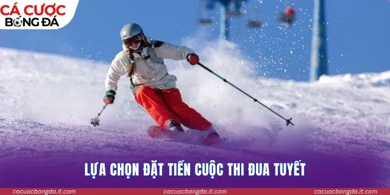 Lựa chọn đặt tiền cuộc thi đua tuyết